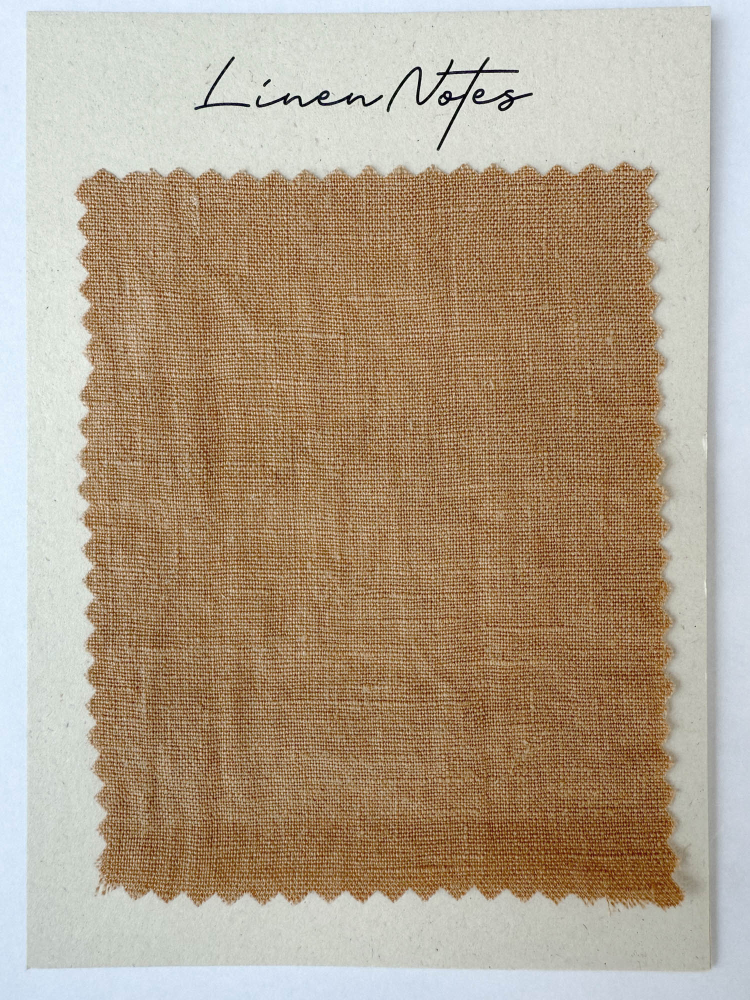 Leinenstoff-Muster 180 g/m² - Tan