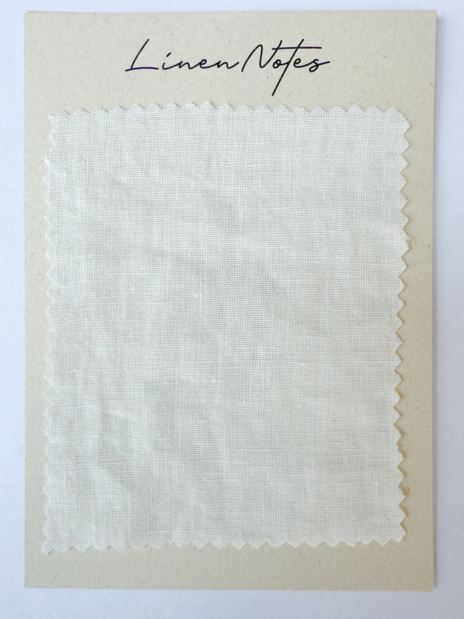 Leinenstoff-Muster 180 g/m² - Gebrochen Weiß